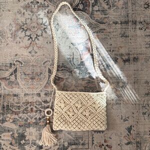 Macramé Shoulder Bag